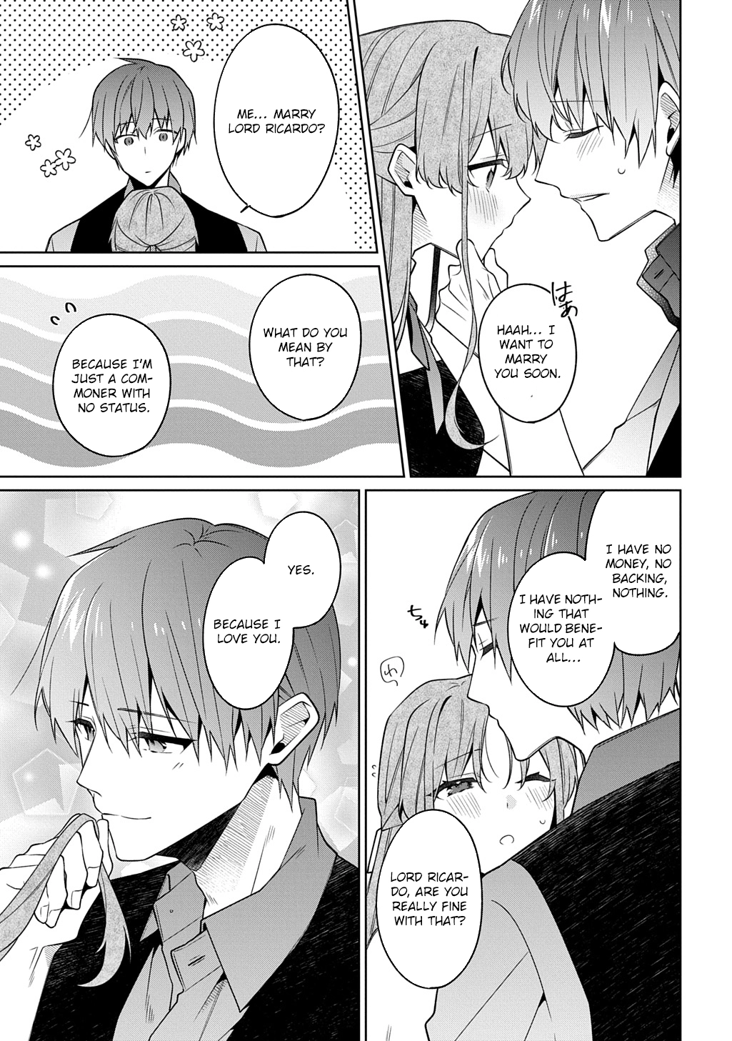 The lovery Flower Girl Who Prayed For Love with a Caged Dragon kight Chapter 15 Page 17